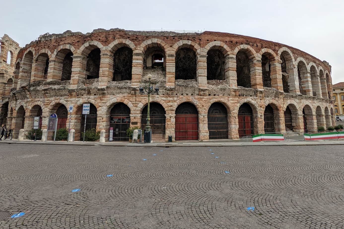 The Aren of Verona- exterior