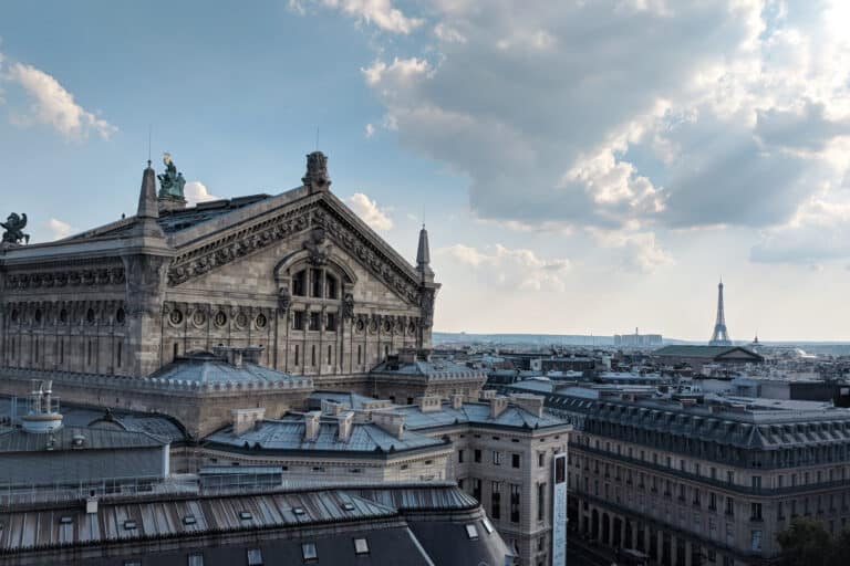 View from the Terrace of the Galleries Lafeyette