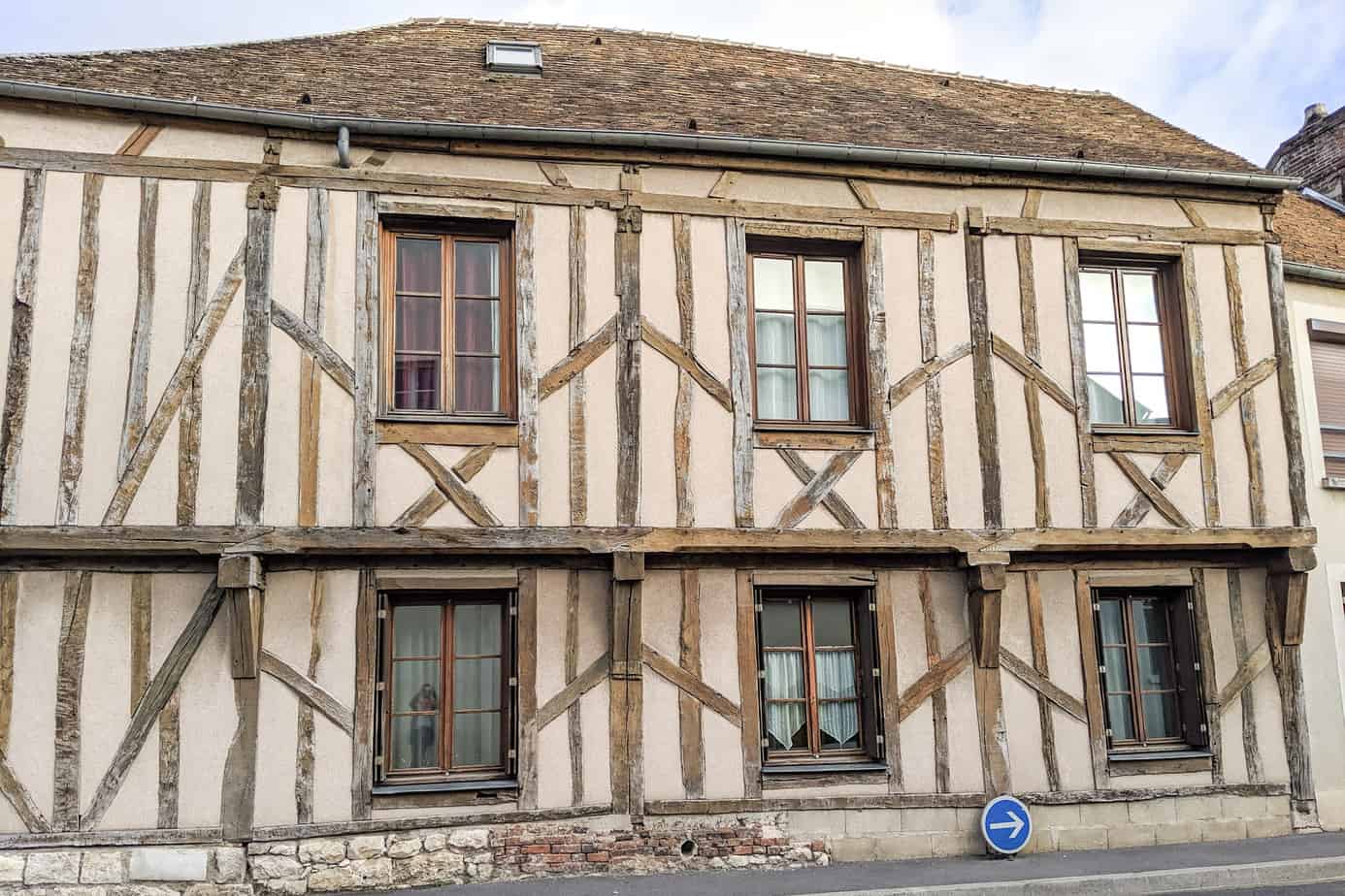 Half-Timbered Home in Provins