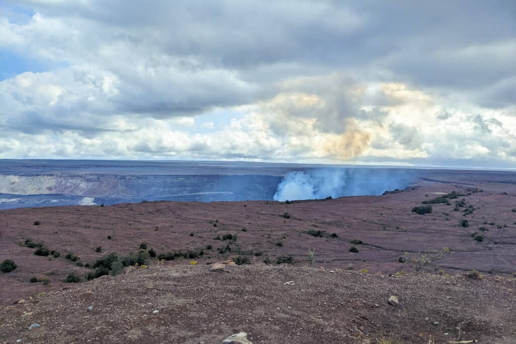 Crater Rim at Volcanoes National Park