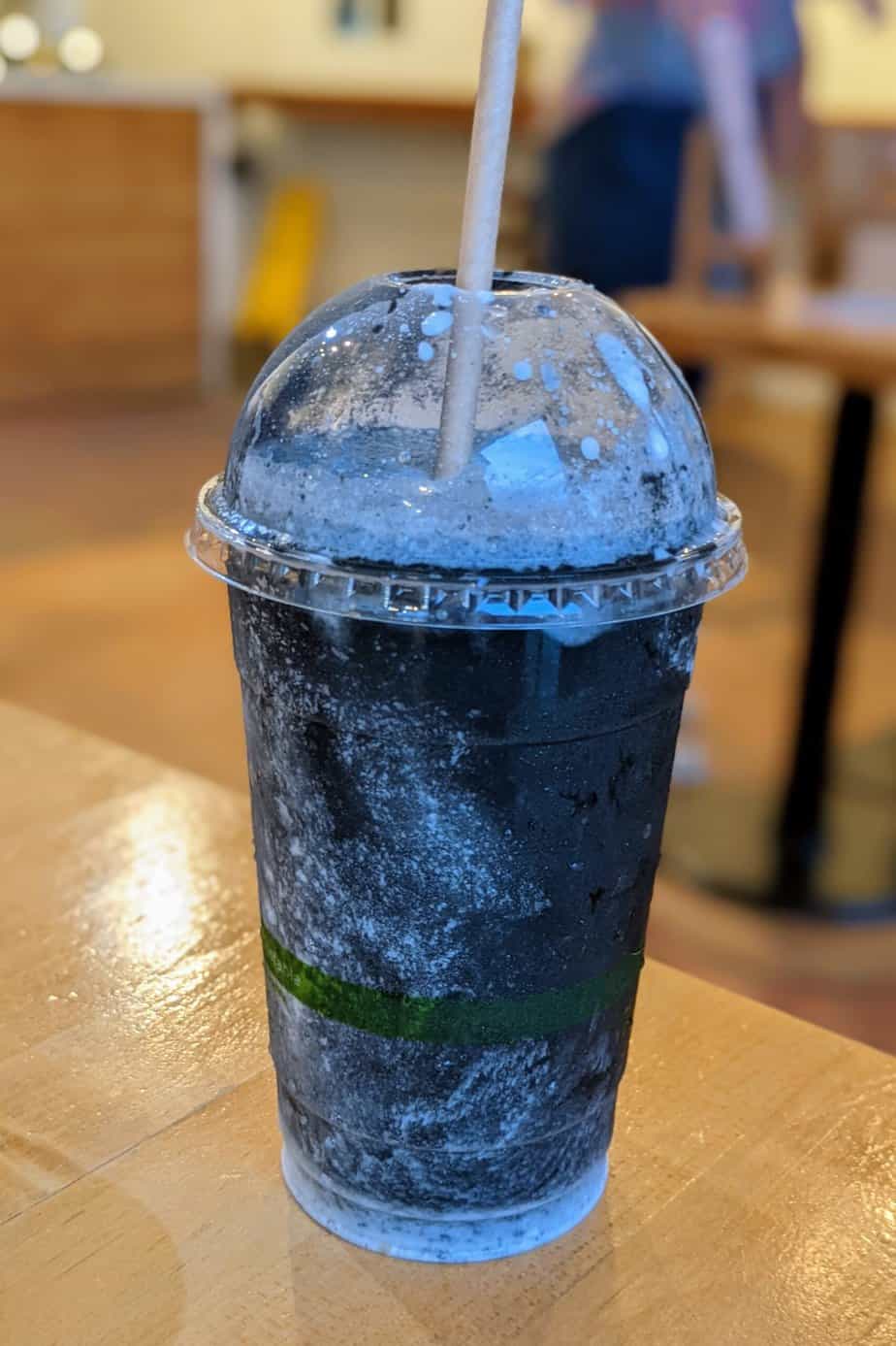 Black Charcoal smoothie